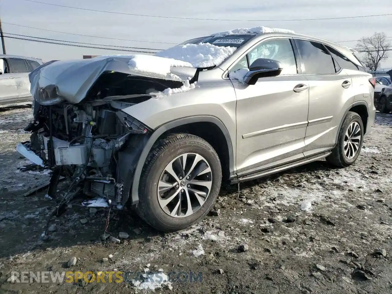 1 Photograph of a damaged car JTJHZKFA7M2033914 LEXUS RX350 2021
