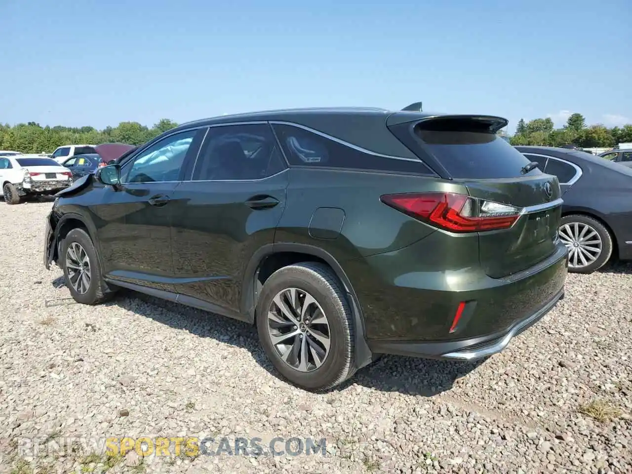 2 Photograph of a damaged car JTJHZKFA8M2033856 LEXUS RX350 2021