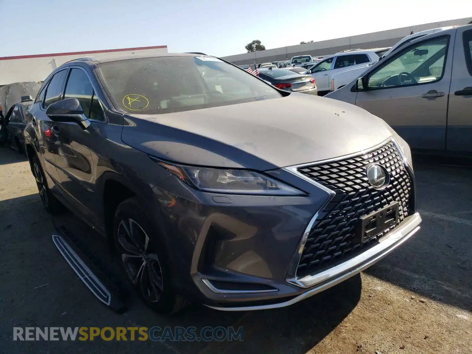 1 Photograph of a damaged car JTJHZMDA2M2053115 LEXUS RX350 2021
