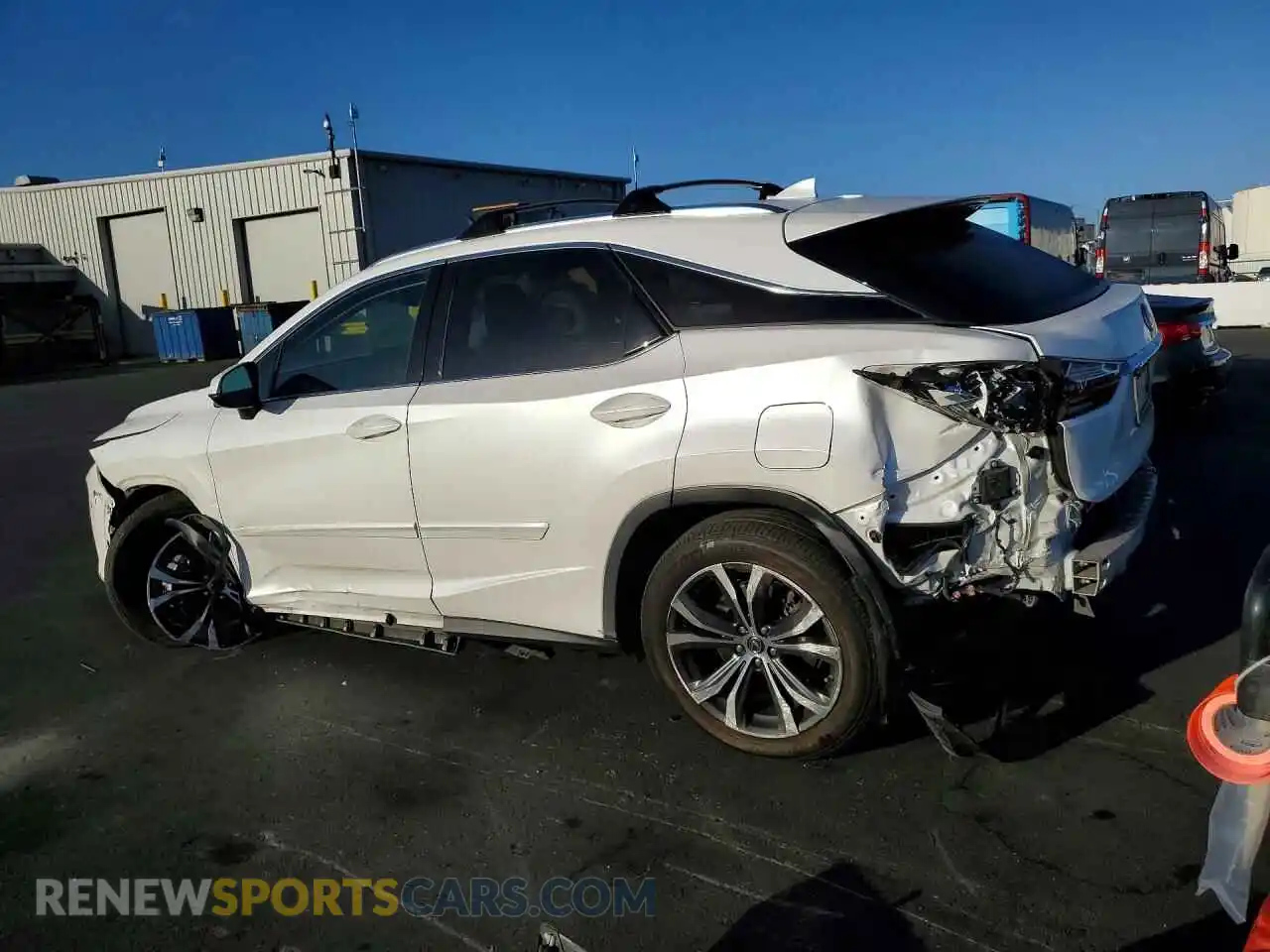 2 Photograph of a damaged car JTJHZMDA2M2053471 LEXUS RX350 2021