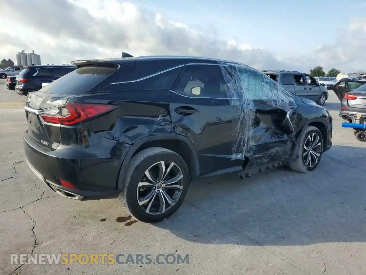 3 Фотография поврежденного автомобиля JTJHZMDA5M2053092 LEXUS RX350 2021