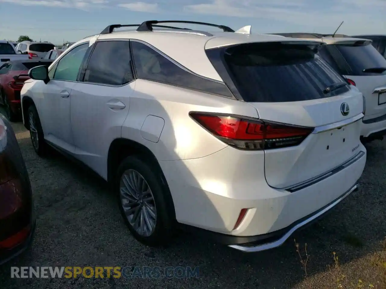 3 Photograph of a damaged car JTJJZKEA5M2018394 LEXUS RX350 2021