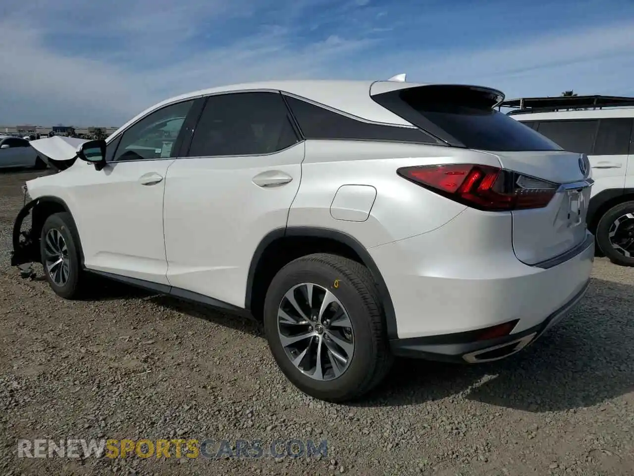 2 Photograph of a damaged car 2T2AZMAAXNC235183 LEXUS RX350 2022