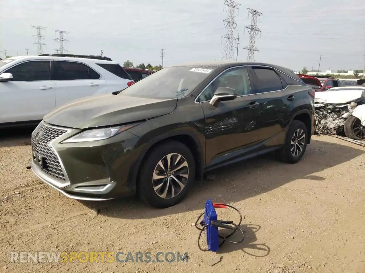 1 Photograph of a damaged car 2T2AZMDA0NC342495 LEXUS RX350 2022
