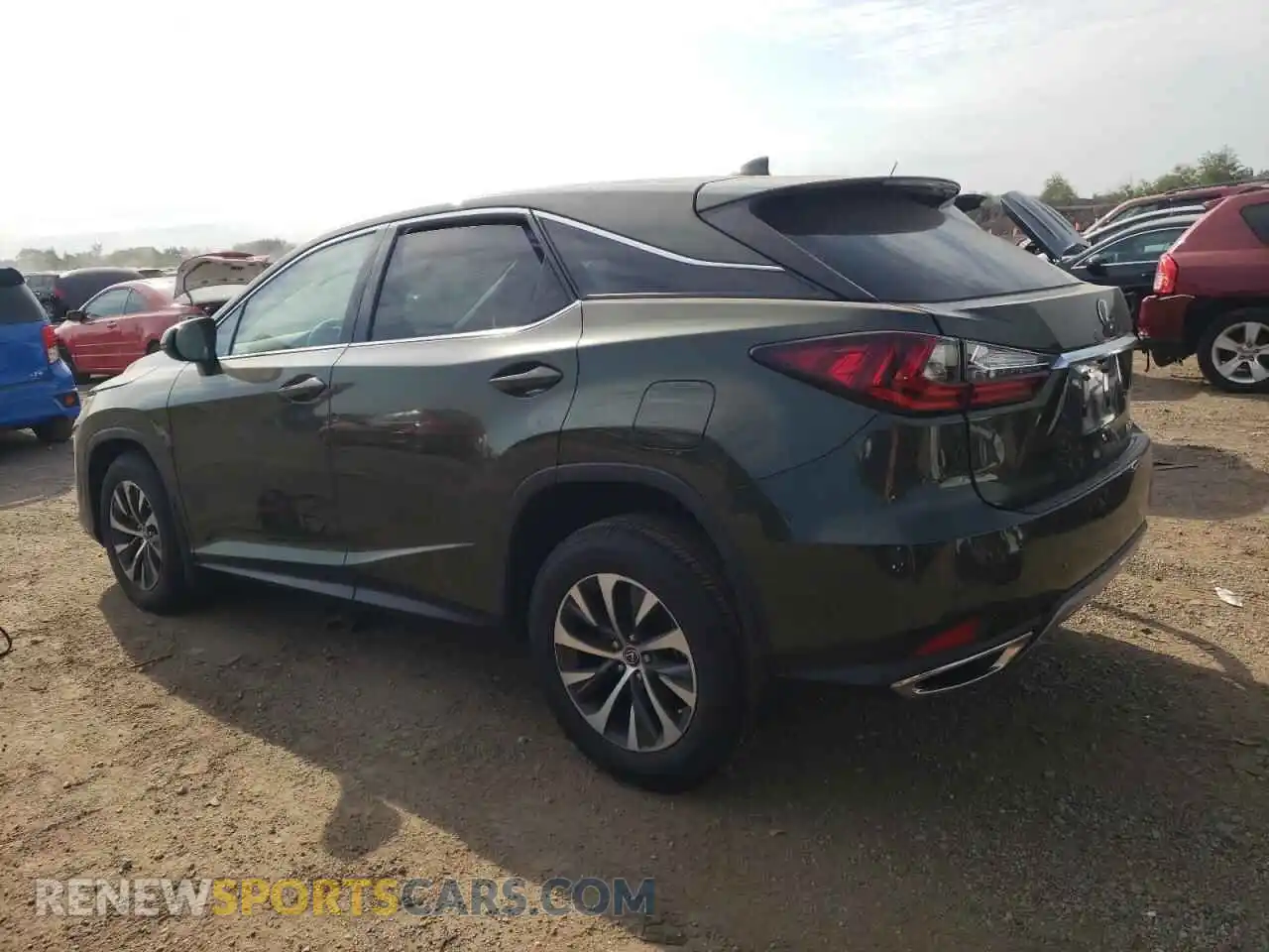 2 Photograph of a damaged car 2T2AZMDA0NC342495 LEXUS RX350 2022