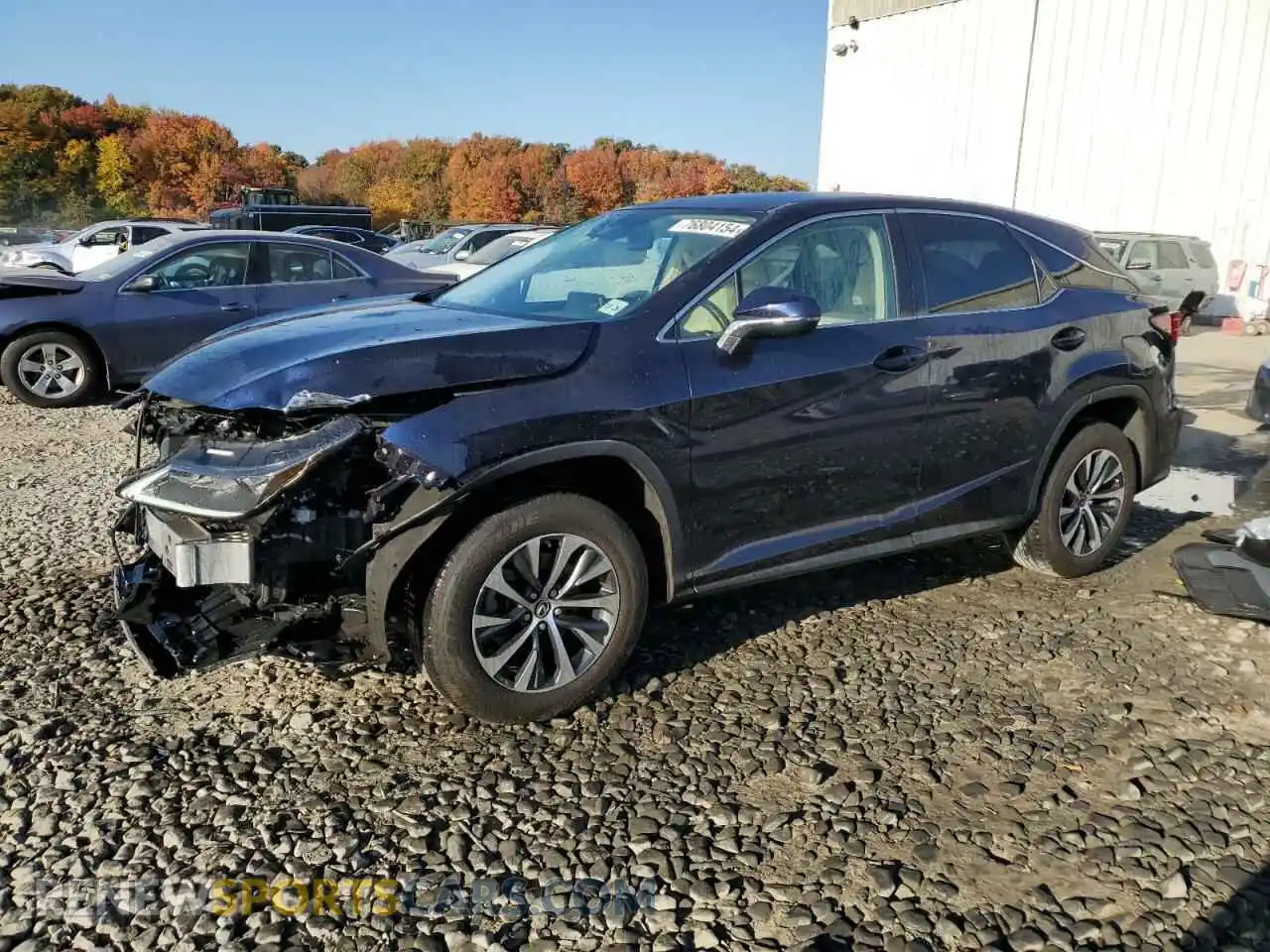 1 Photograph of a damaged car 2T2AZMDA2NC313743 LEXUS RX350 2022