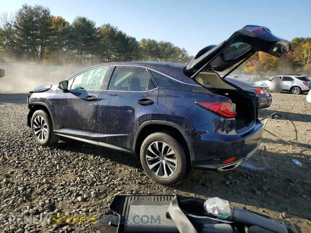 2 Photograph of a damaged car 2T2AZMDA2NC313743 LEXUS RX350 2022