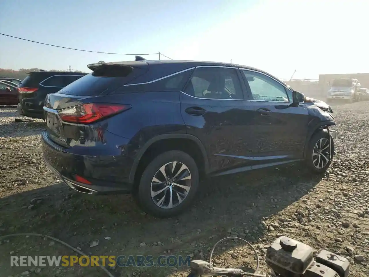 3 Photograph of a damaged car 2T2AZMDA2NC313743 LEXUS RX350 2022