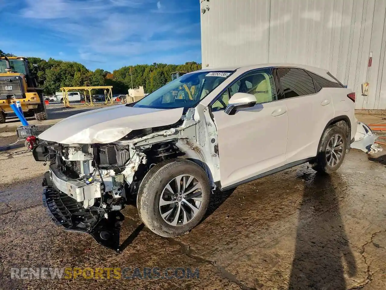 1 Фотография поврежденного автомобиля 2T2AZMDA2NC366491 LEXUS RX350 2022