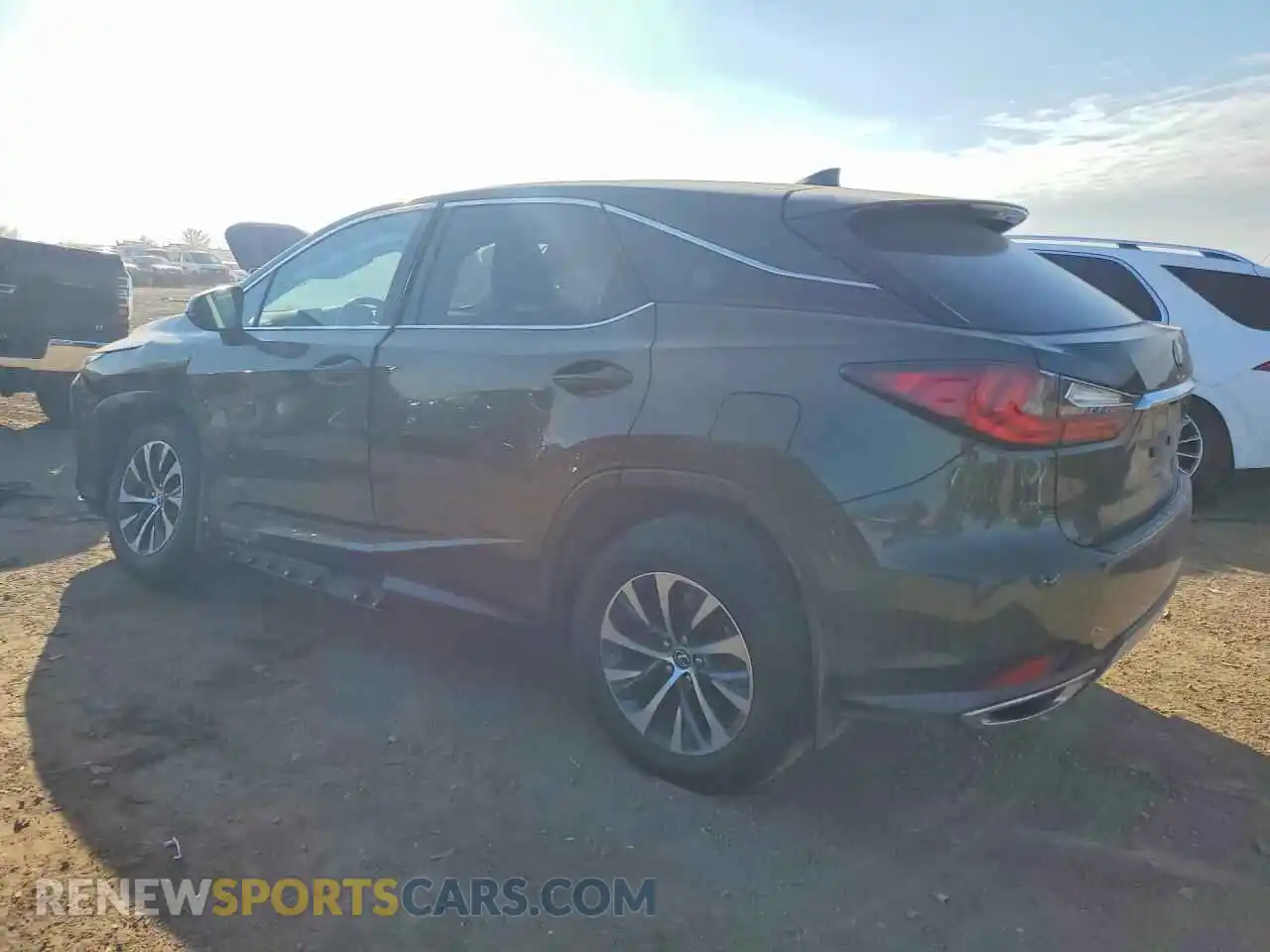 2 Photograph of a damaged car 2T2AZMDA3NC329787 LEXUS RX350 2022