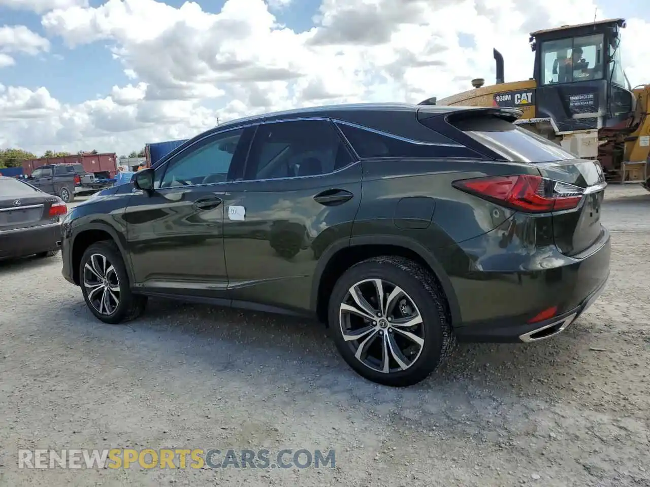 2 Photograph of a damaged car 2T2HZMAA0NC234445 LEXUS RX350 2022