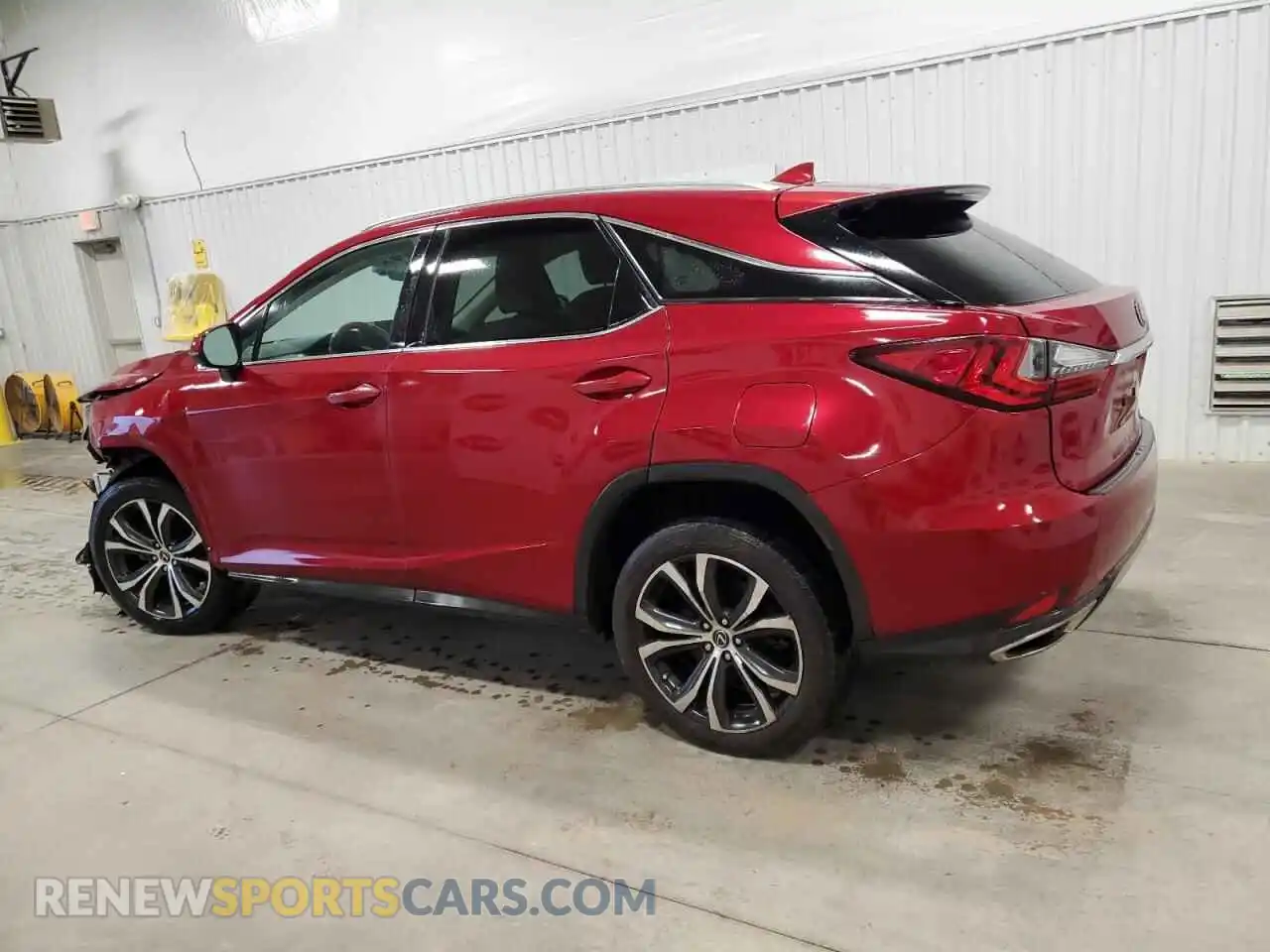 2 Photograph of a damaged car 2T2HZMAA1NC236785 LEXUS RX350 2022