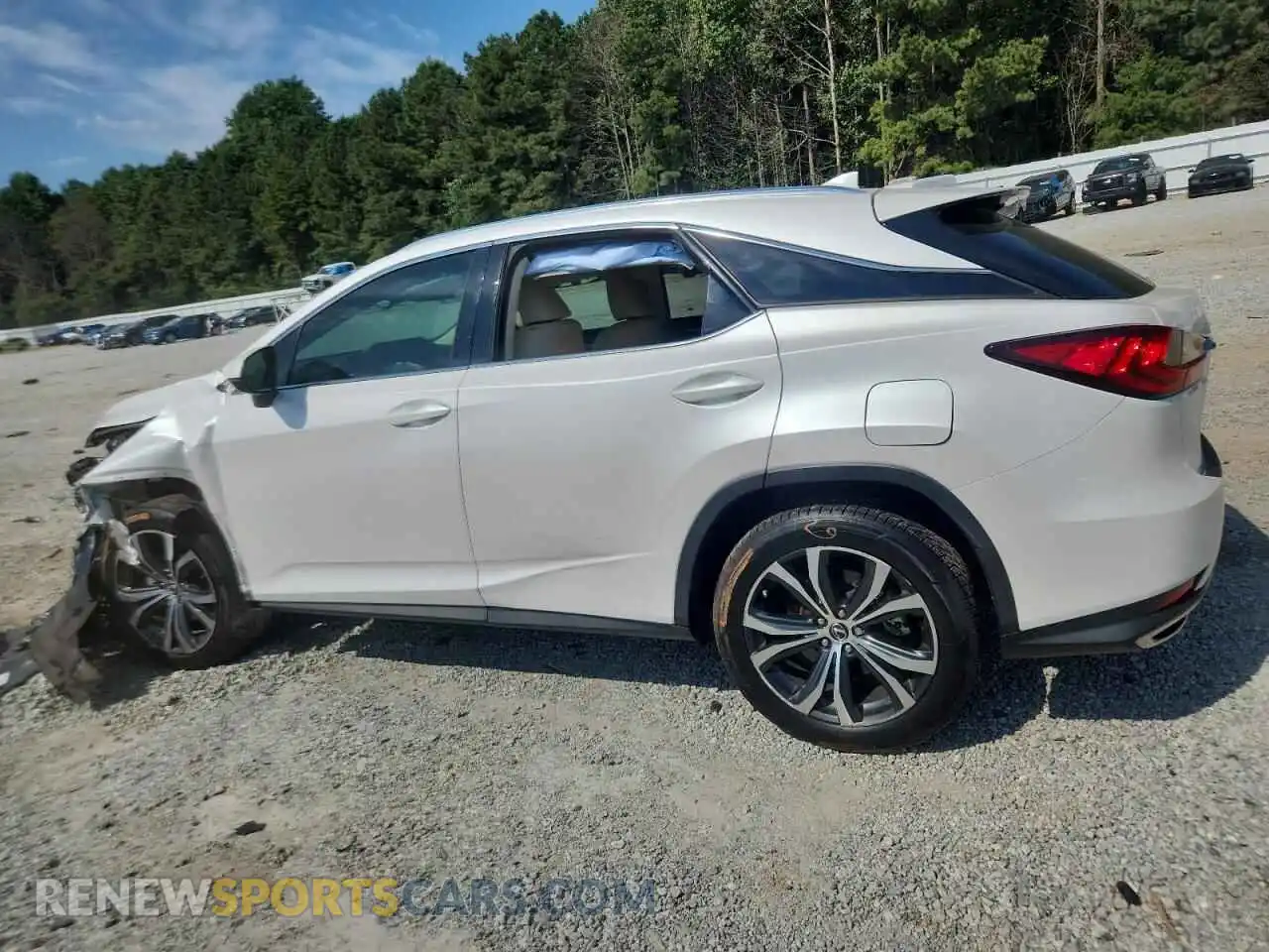 2 Photograph of a damaged car 2T2HZMAA2NC233734 LEXUS RX350 2022