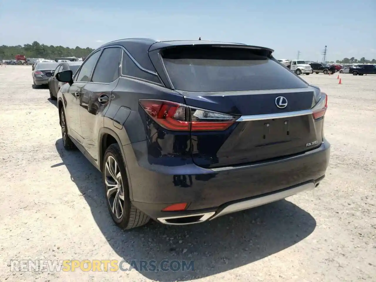 3 Photograph of a damaged car 2T2HZMAA3NC220989 LEXUS RX350 2022