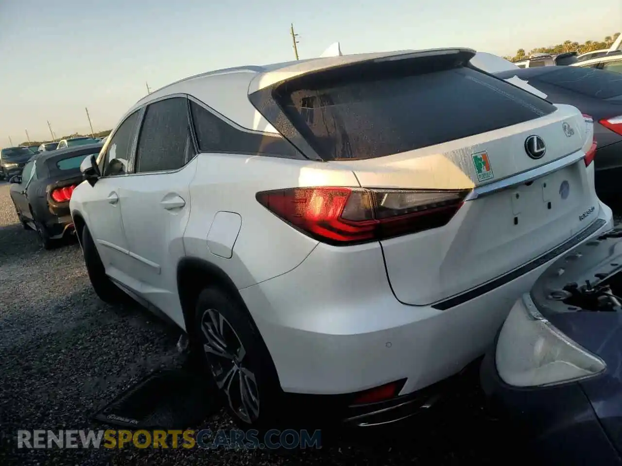 2 Photograph of a damaged car 2T2HZMAA4NC236859 LEXUS RX350 2022