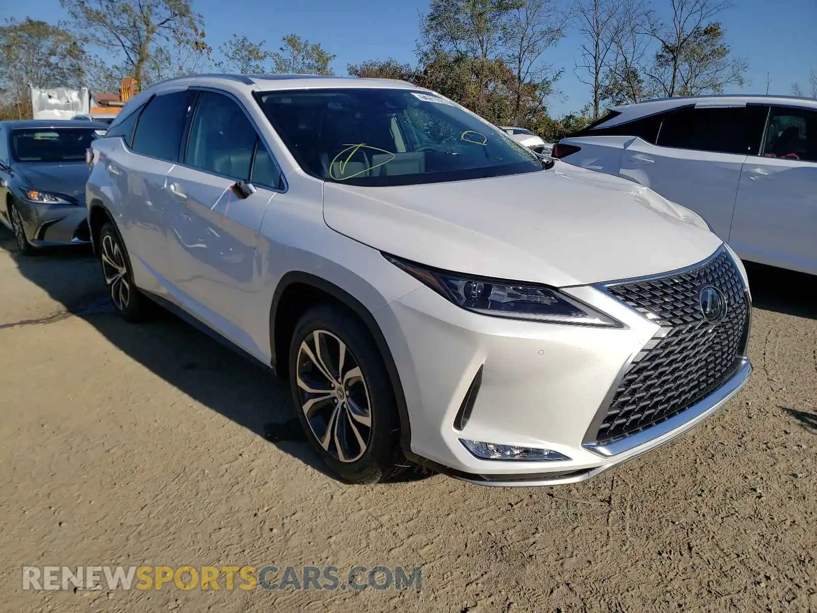 1 Photograph of a damaged car 2T2HZMDA0NC309432 LEXUS RX350 2022