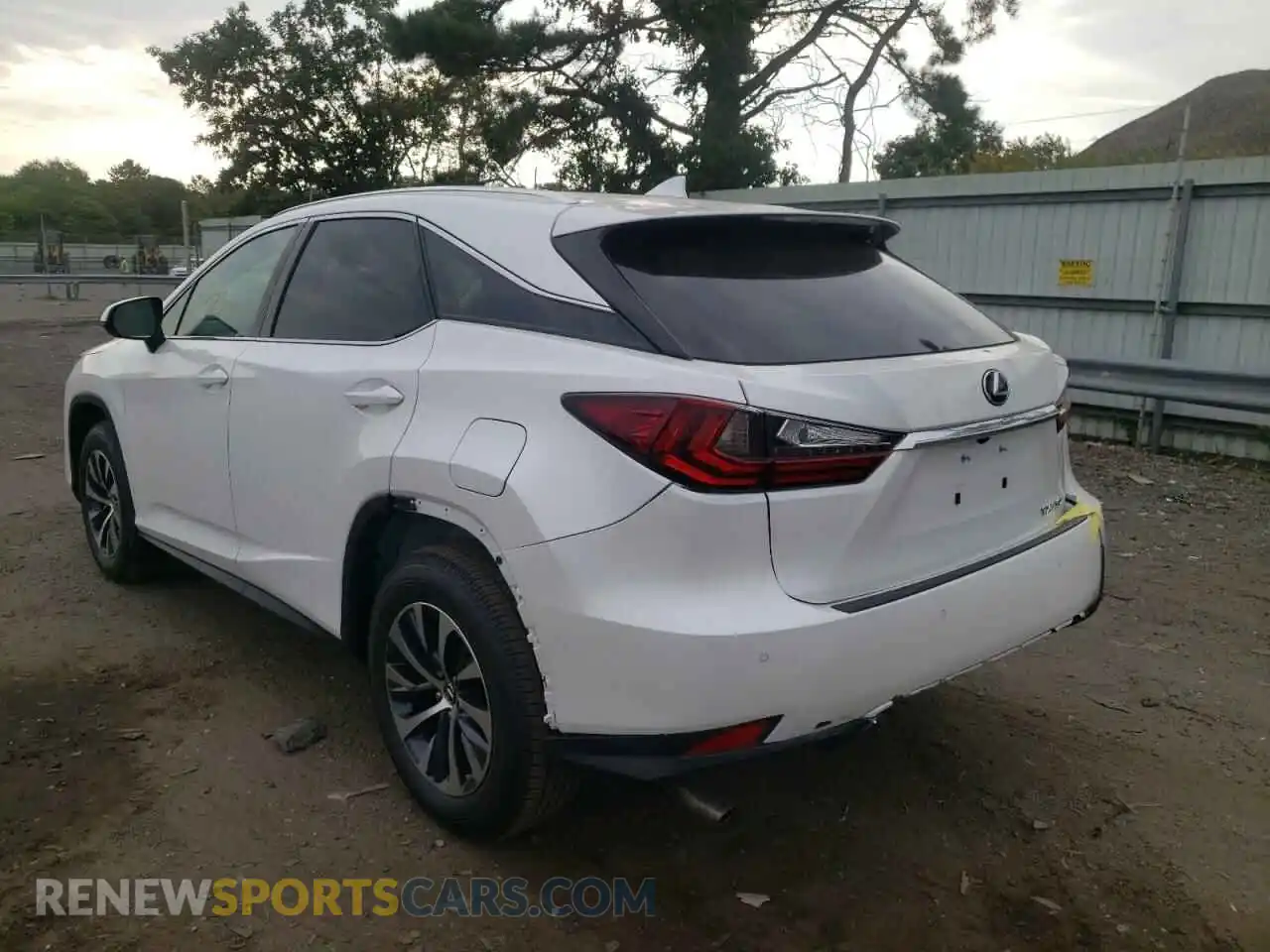 3 Photograph of a damaged car 2T2HZMDA0NC355696 LEXUS RX350 2022