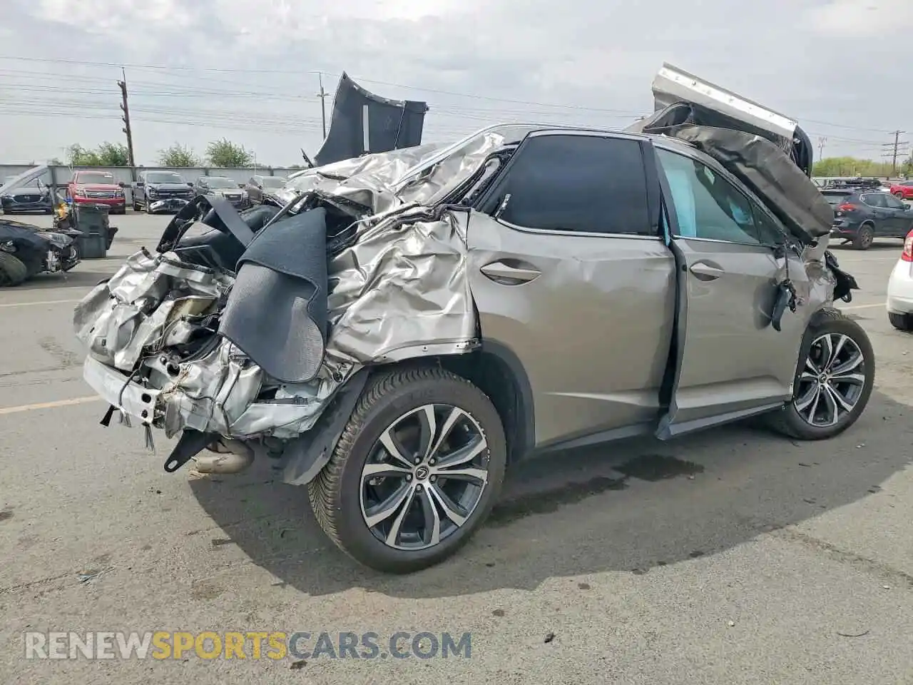 3 Photograph of a damaged car 2T2HZMDA0NC355908 LEXUS RX350 2022