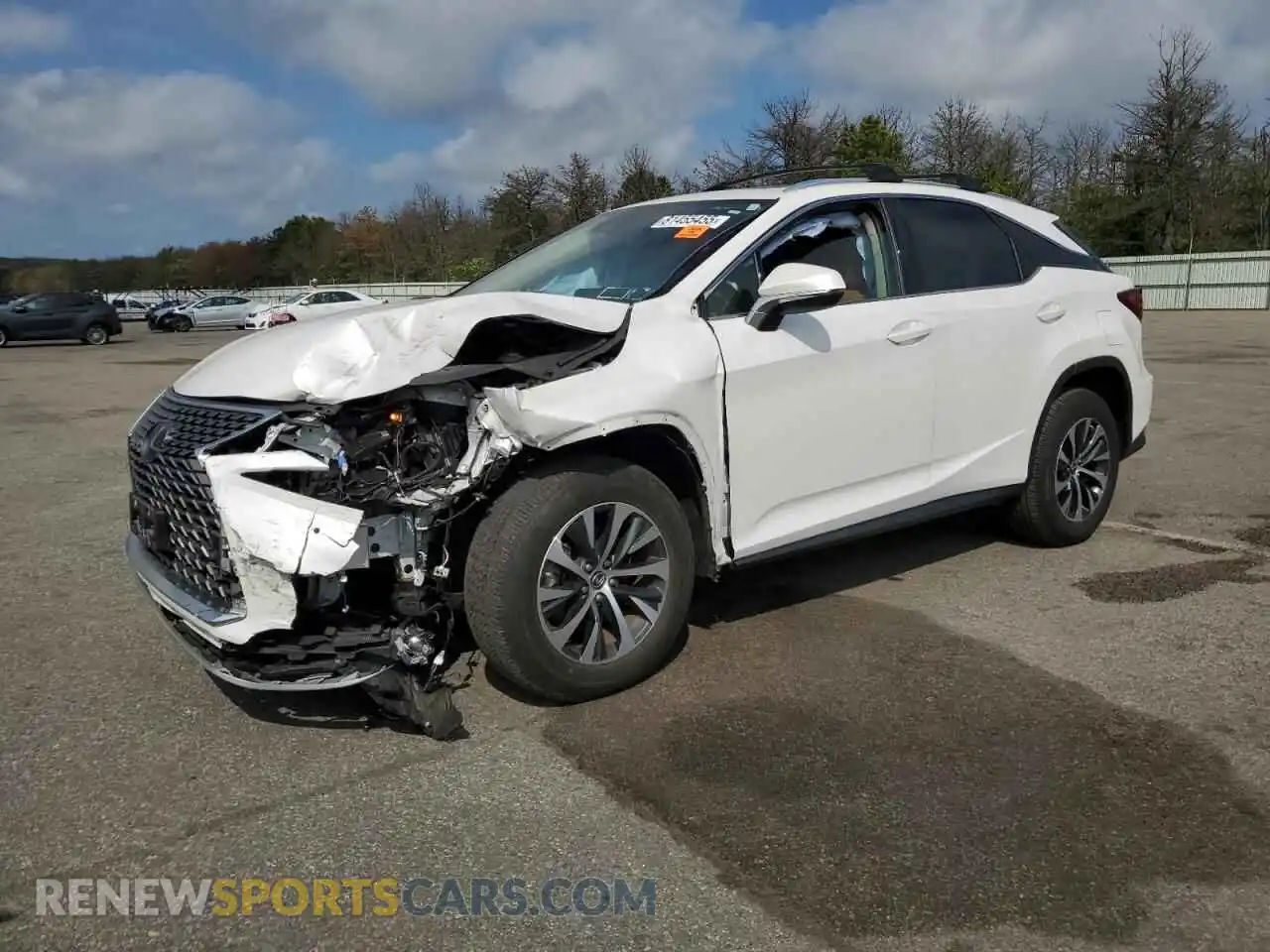 1 Photograph of a damaged car 2T2HZMDA0NC359246 LEXUS RX350 2022