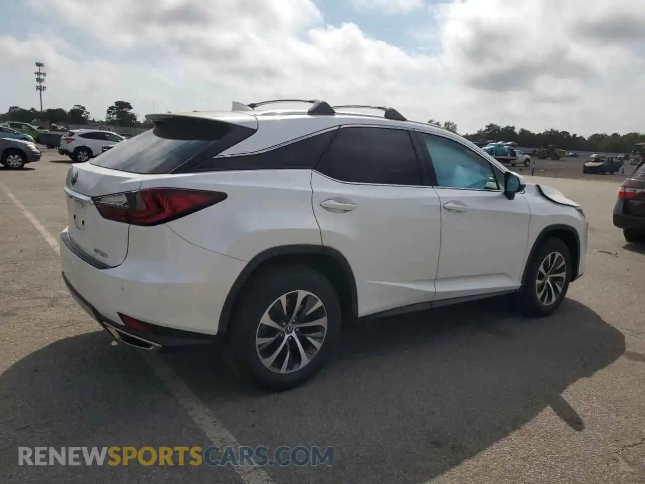 3 Photograph of a damaged car 2T2HZMDA0NC359246 LEXUS RX350 2022