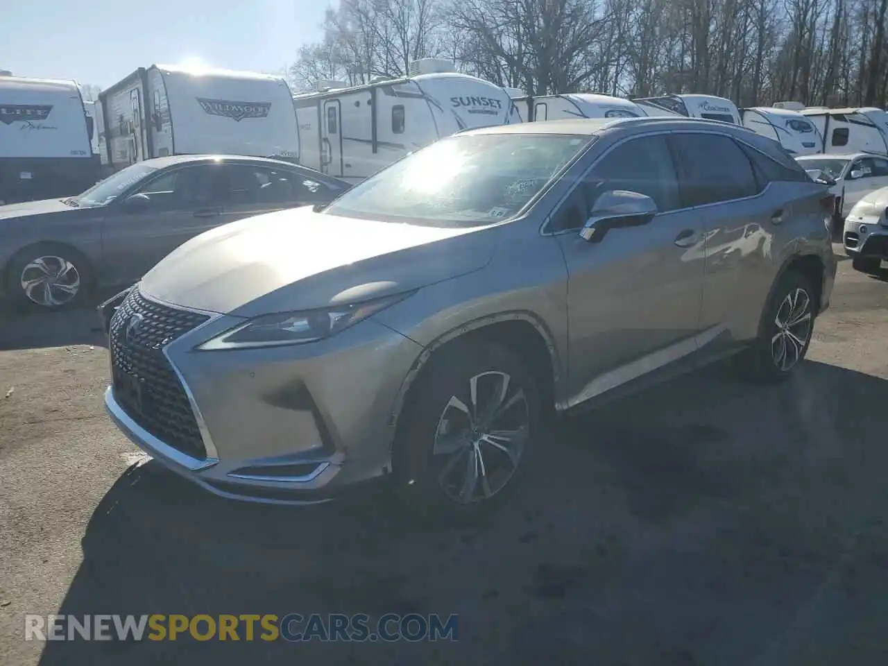 1 Photograph of a damaged car 2T2HZMDA0NC368643 LEXUS RX350 2022