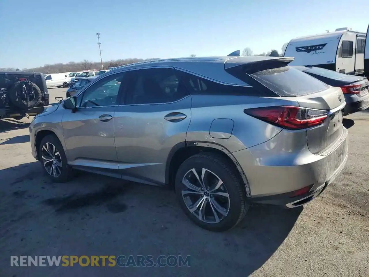 2 Photograph of a damaged car 2T2HZMDA0NC368643 LEXUS RX350 2022