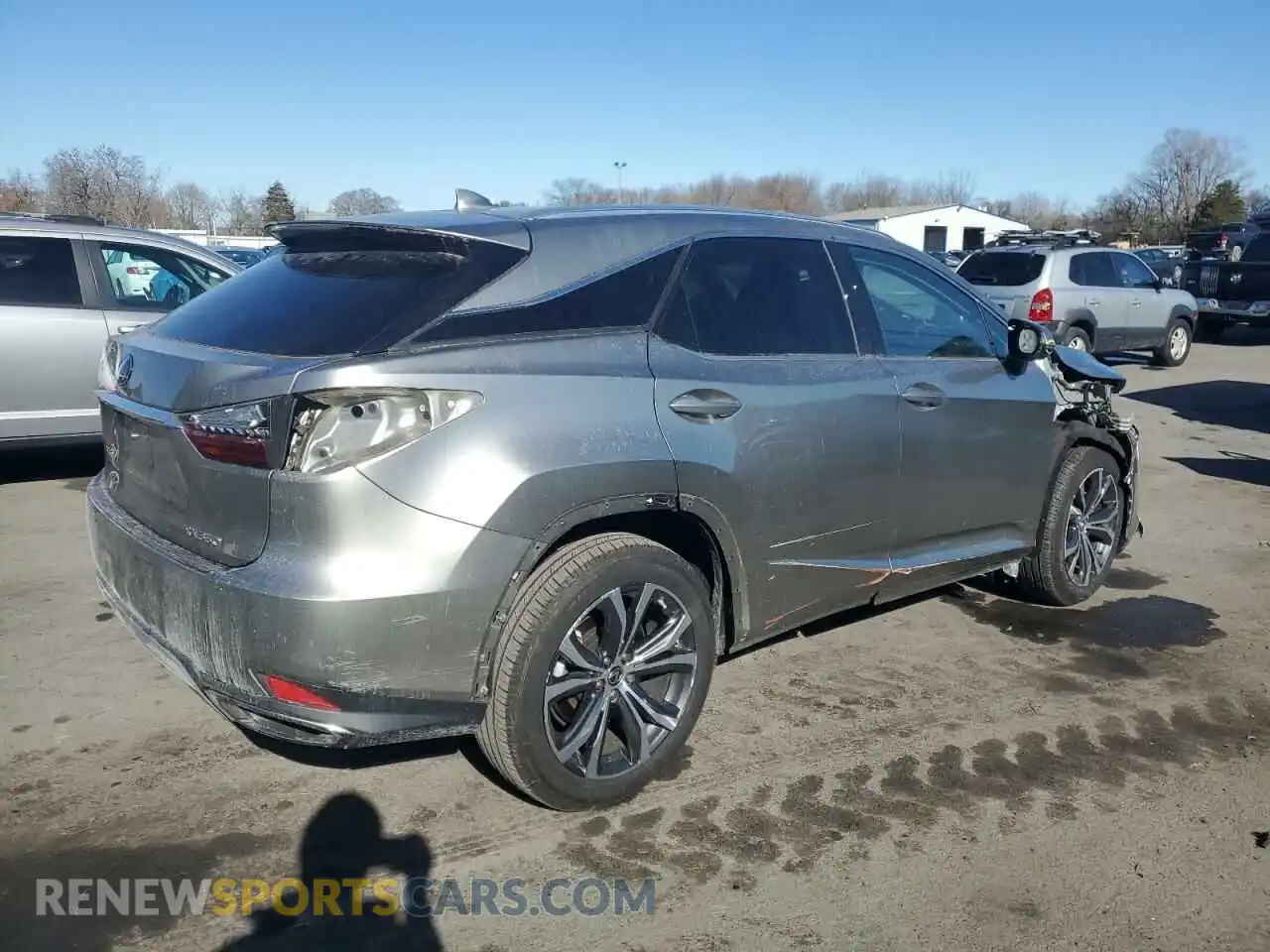 3 Photograph of a damaged car 2T2HZMDA0NC368643 LEXUS RX350 2022