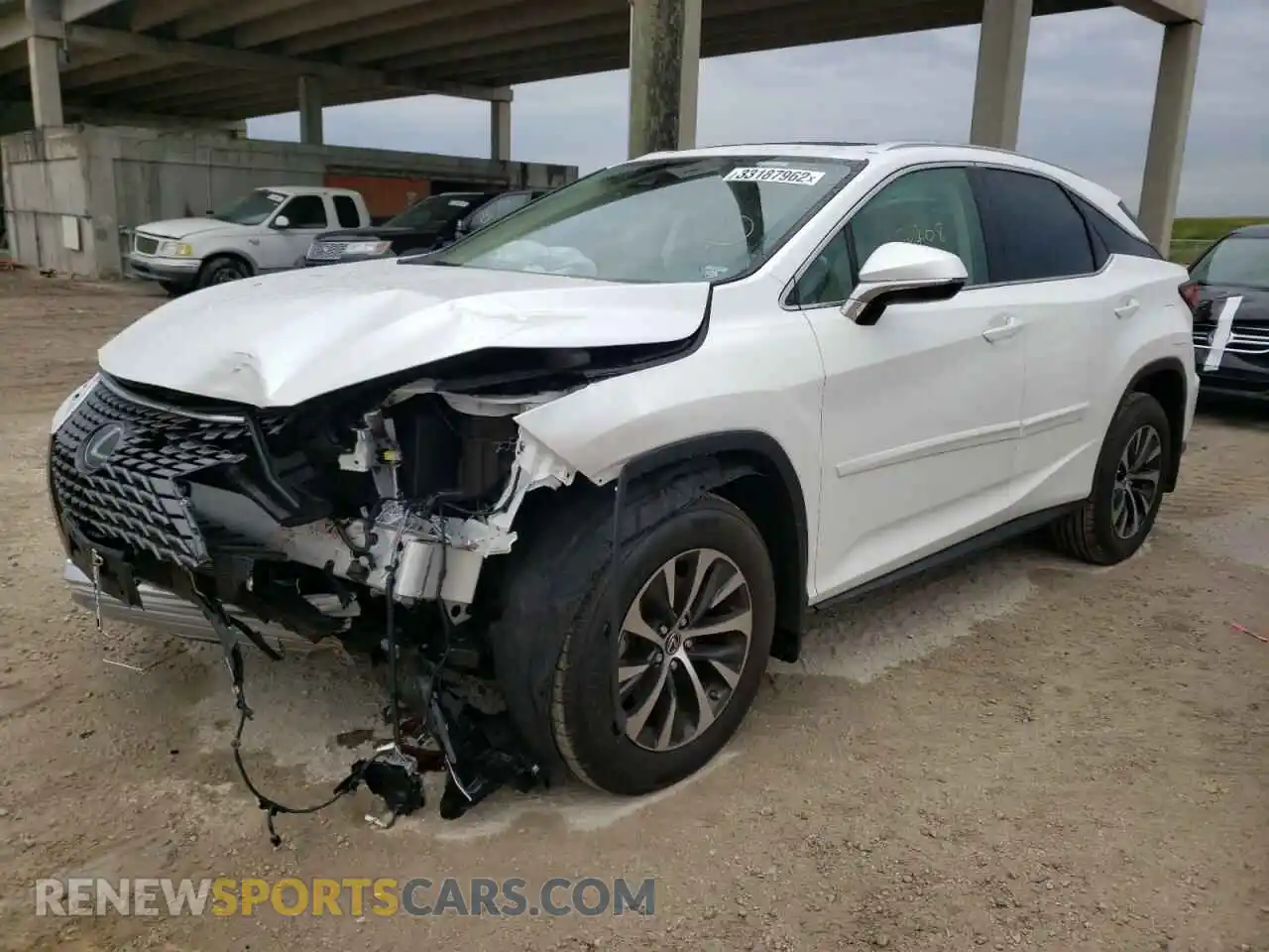 2 Photograph of a damaged car 2T2HZMDA1NC308984 LEXUS RX350 2022