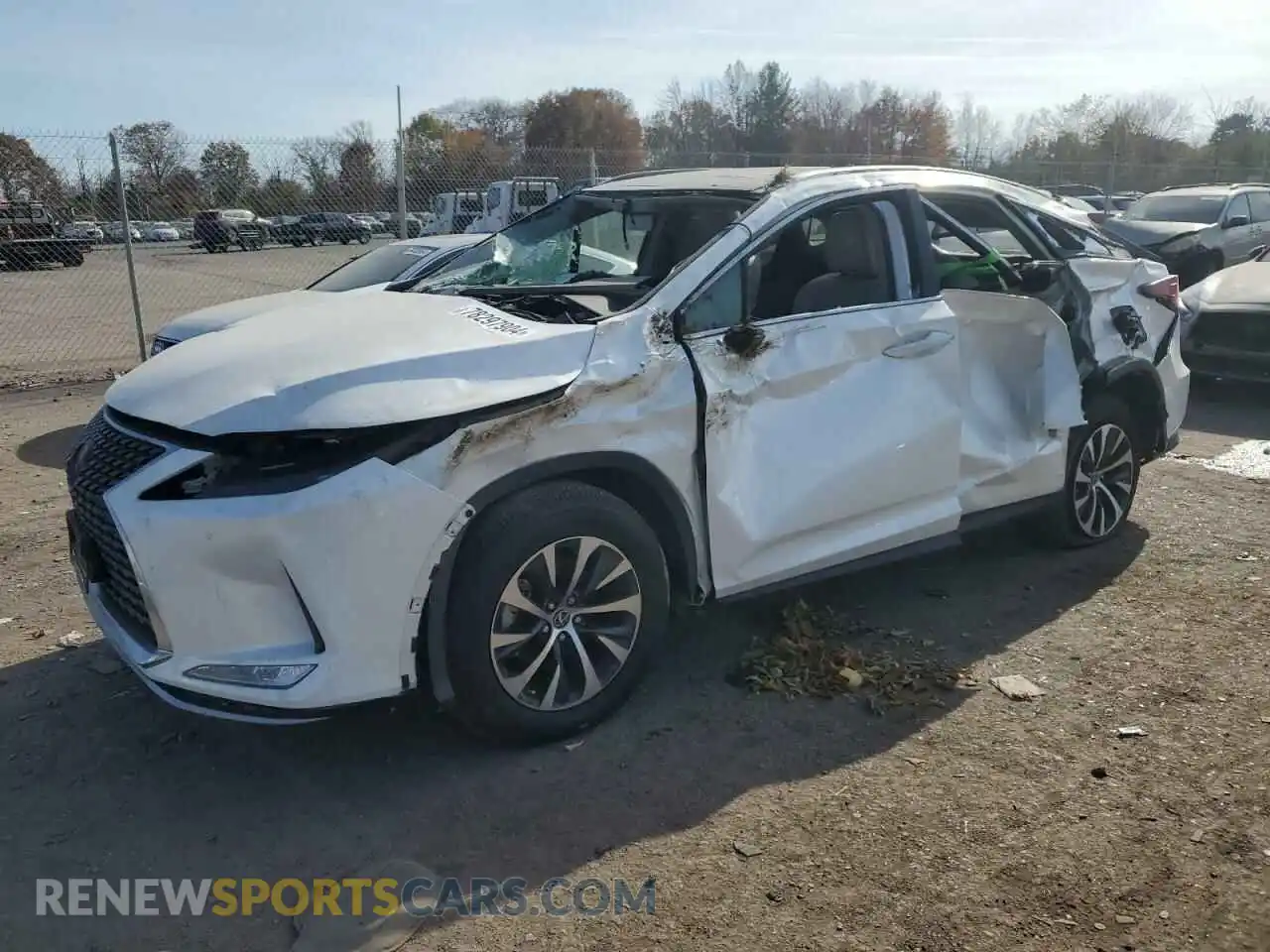 1 Photograph of a damaged car 2T2HZMDA1NC322741 LEXUS RX350 2022