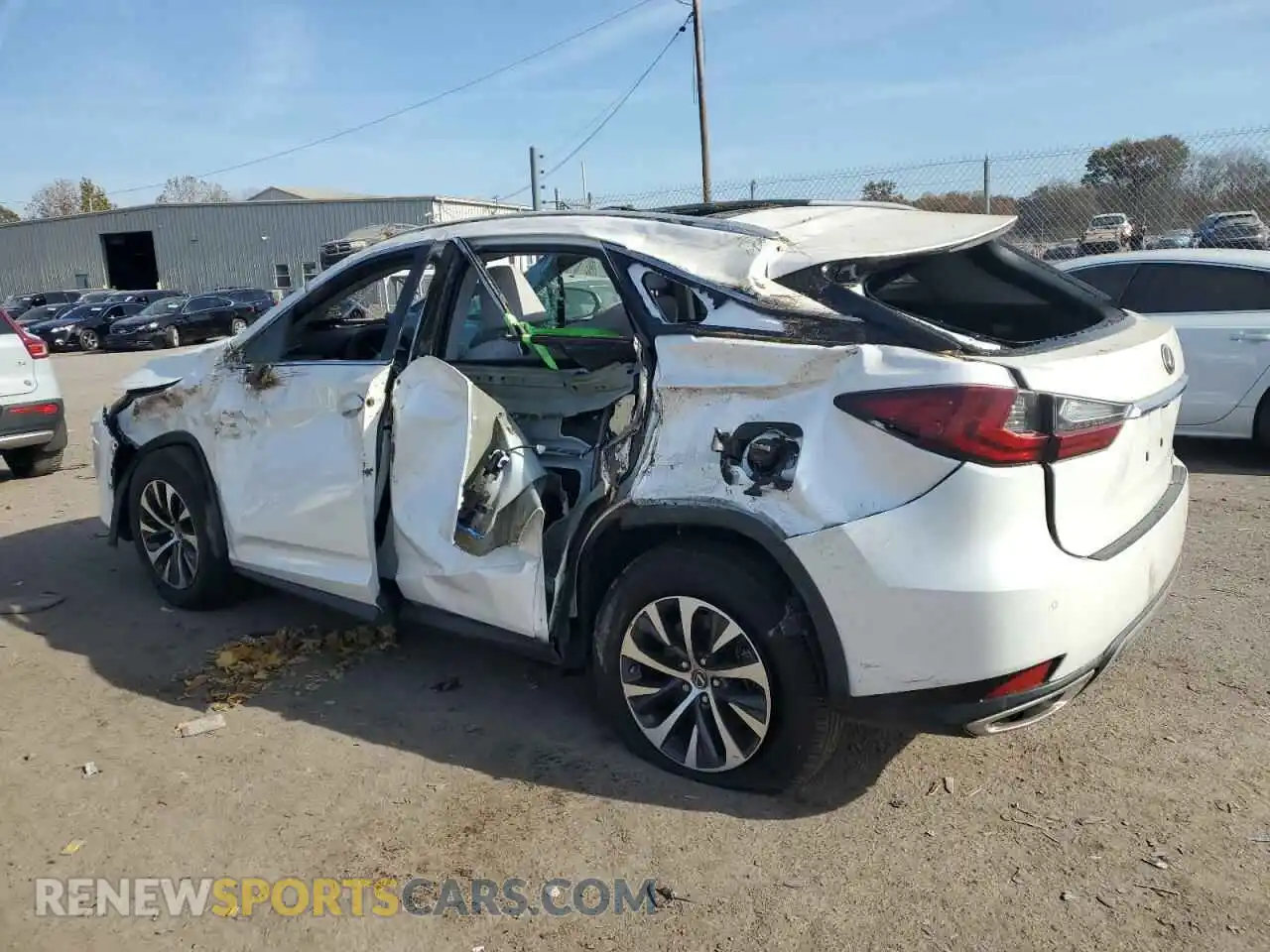 2 Photograph of a damaged car 2T2HZMDA1NC322741 LEXUS RX350 2022