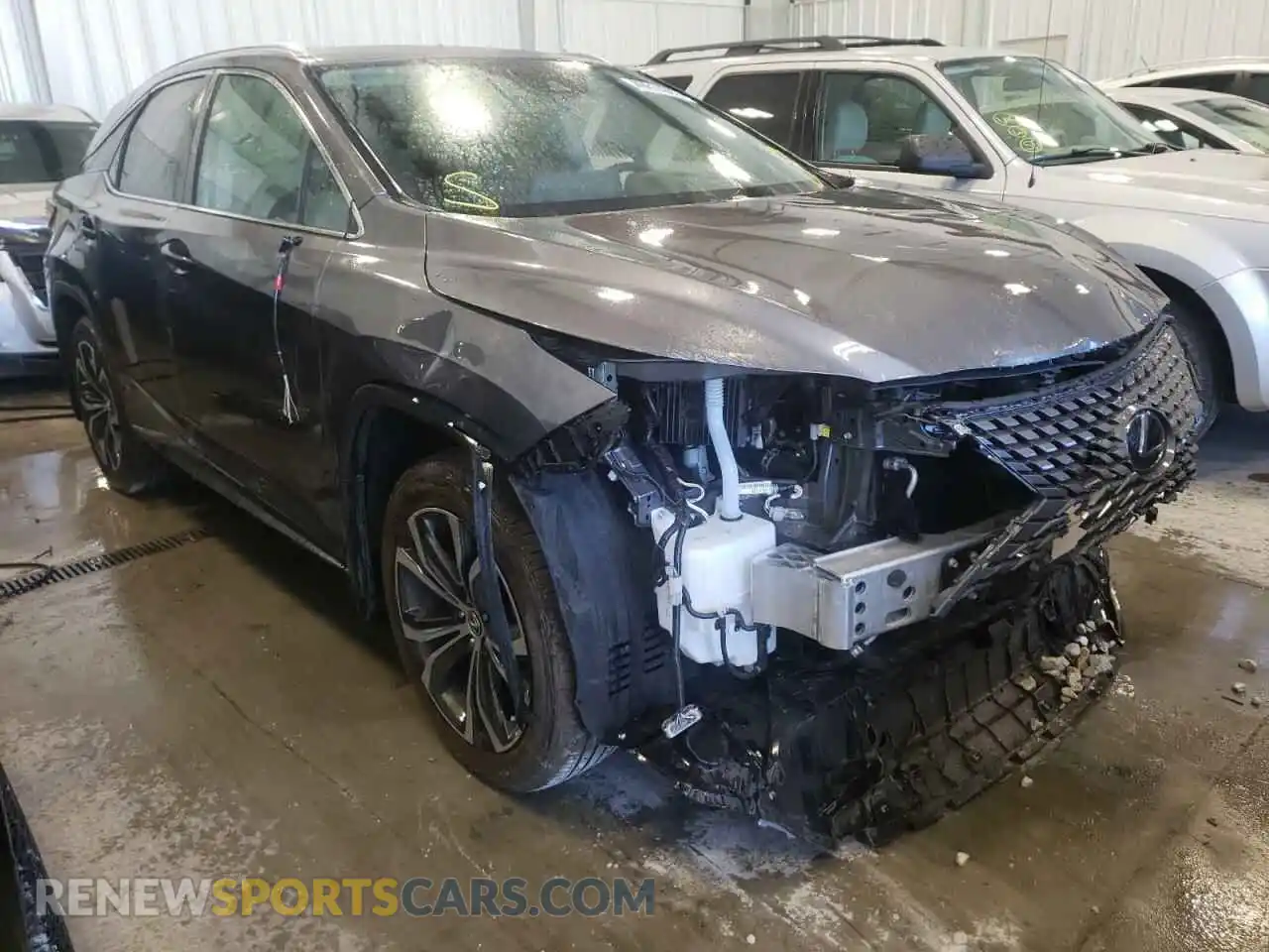 1 Photograph of a damaged car 2T2HZMDA1NC323680 LEXUS RX350 2022