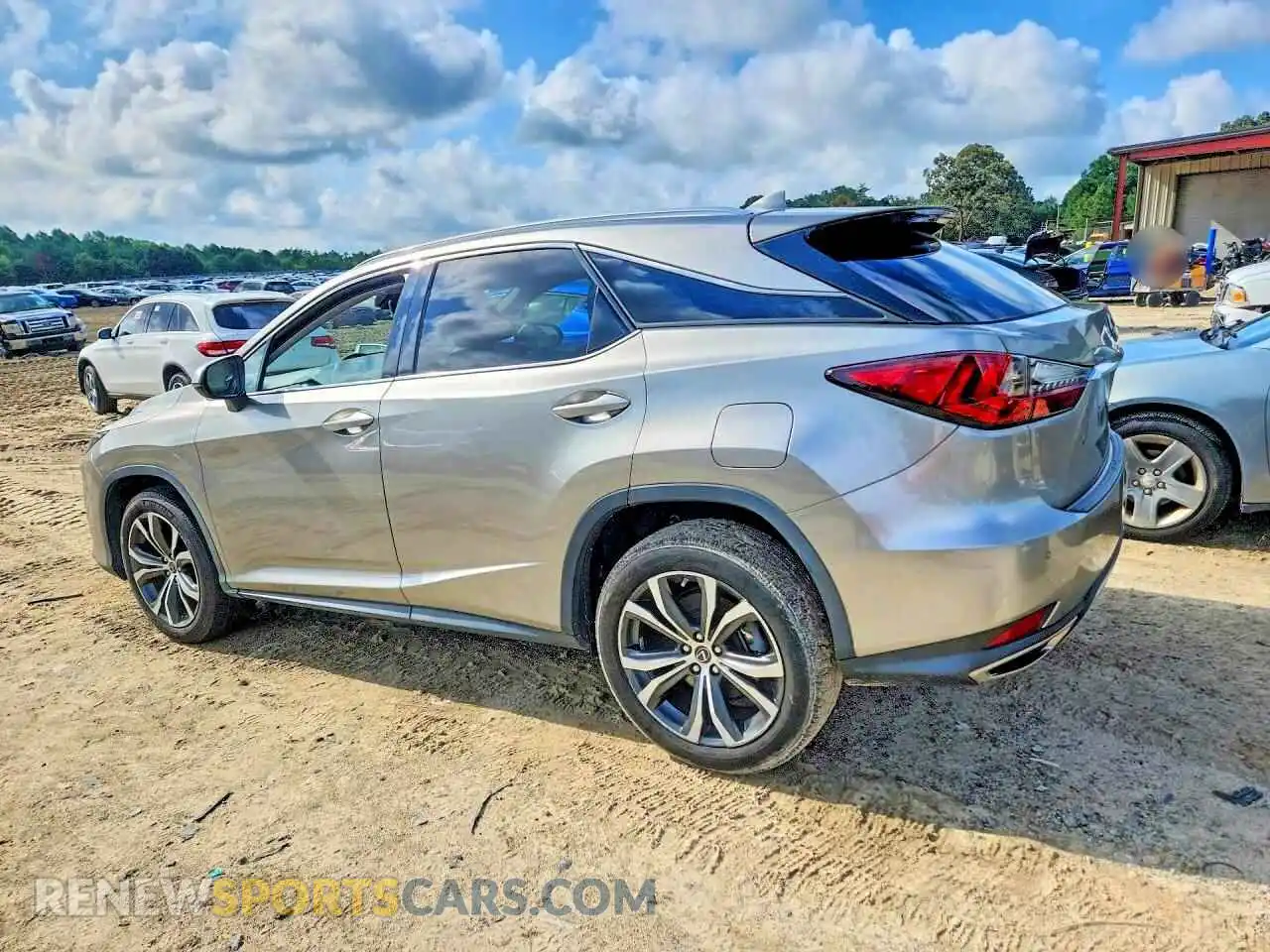 2 fotografías del automóvil dañado 2T2HZMDA1NC325283 LEXUS RX350 2022