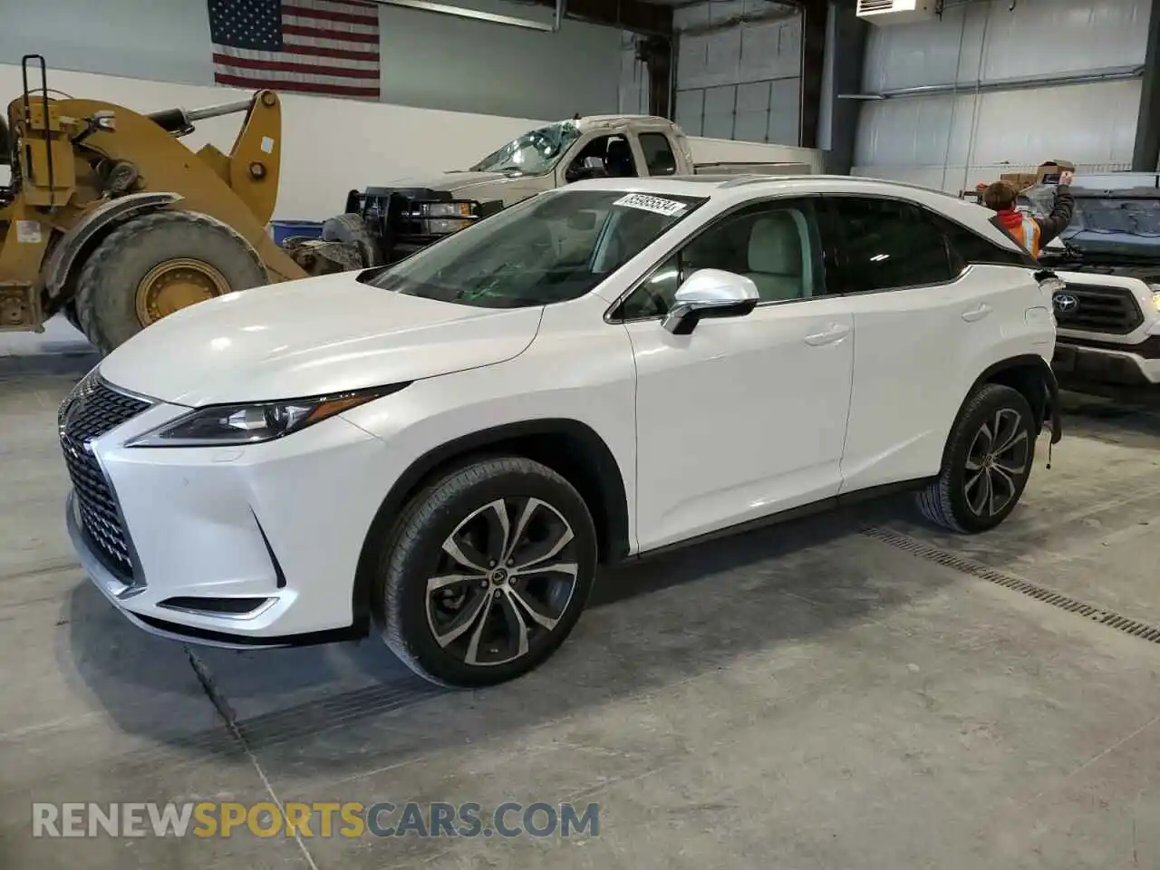 1 Photograph of a damaged car 2T2HZMDA1NC351432 LEXUS RX350 2022