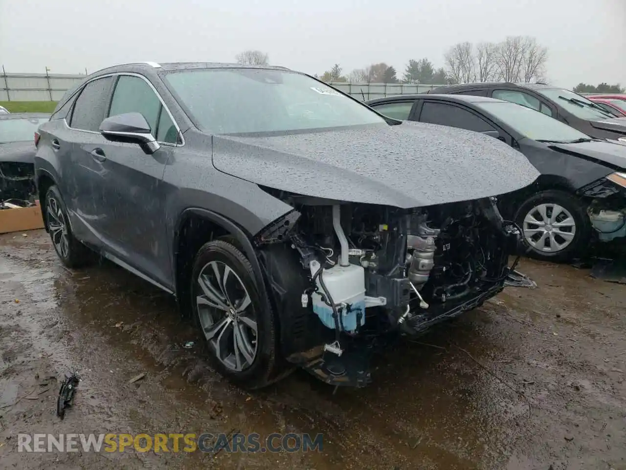 1 Photograph of a damaged car 2T2HZMDA2NC327821 LEXUS RX350 2022