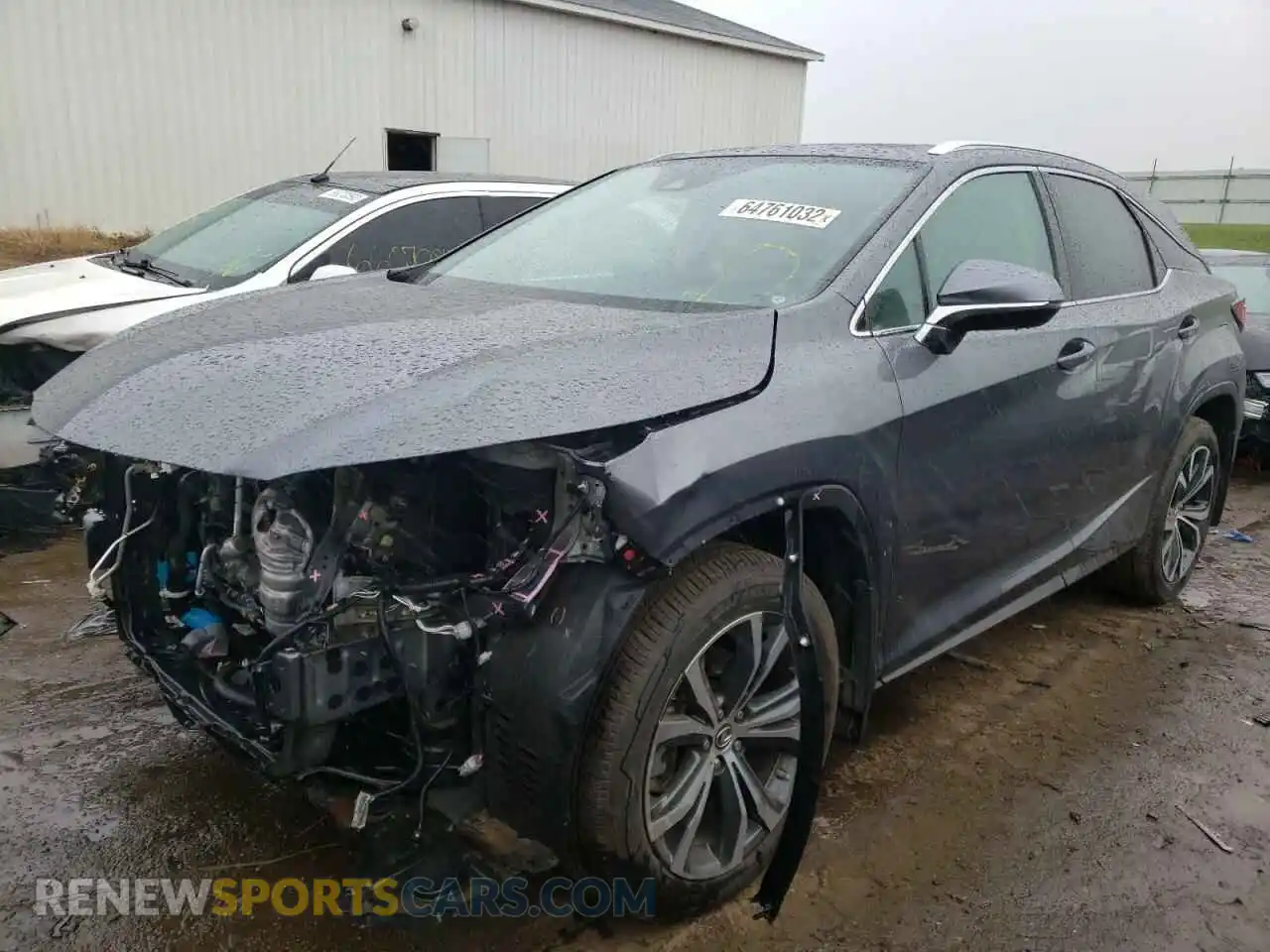 2 Photograph of a damaged car 2T2HZMDA2NC327821 LEXUS RX350 2022
