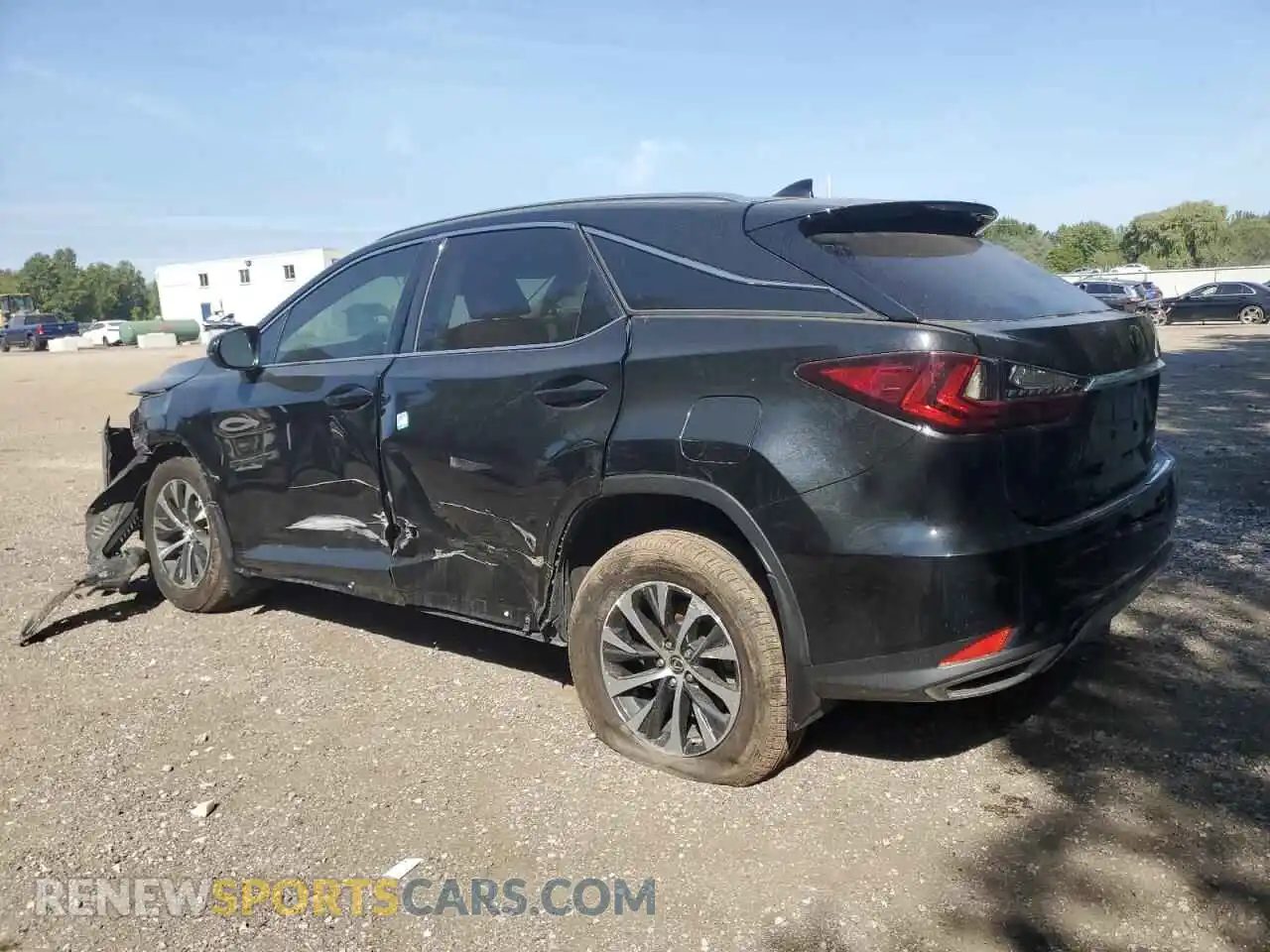 2 Photograph of a damaged car 2T2HZMDA2NC340164 LEXUS RX350 2022