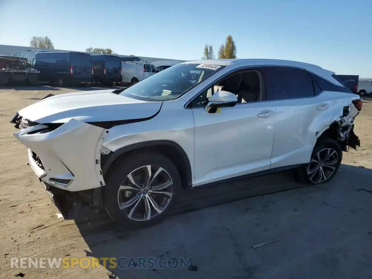 1 Photograph of a damaged car 2T2HZMDA2NC344733 LEXUS RX350 2022