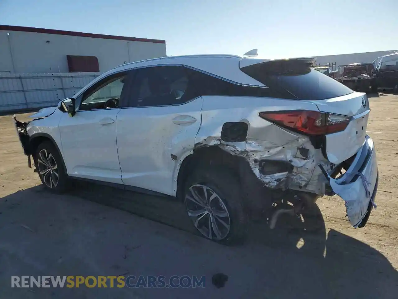 2 Photograph of a damaged car 2T2HZMDA2NC344733 LEXUS RX350 2022