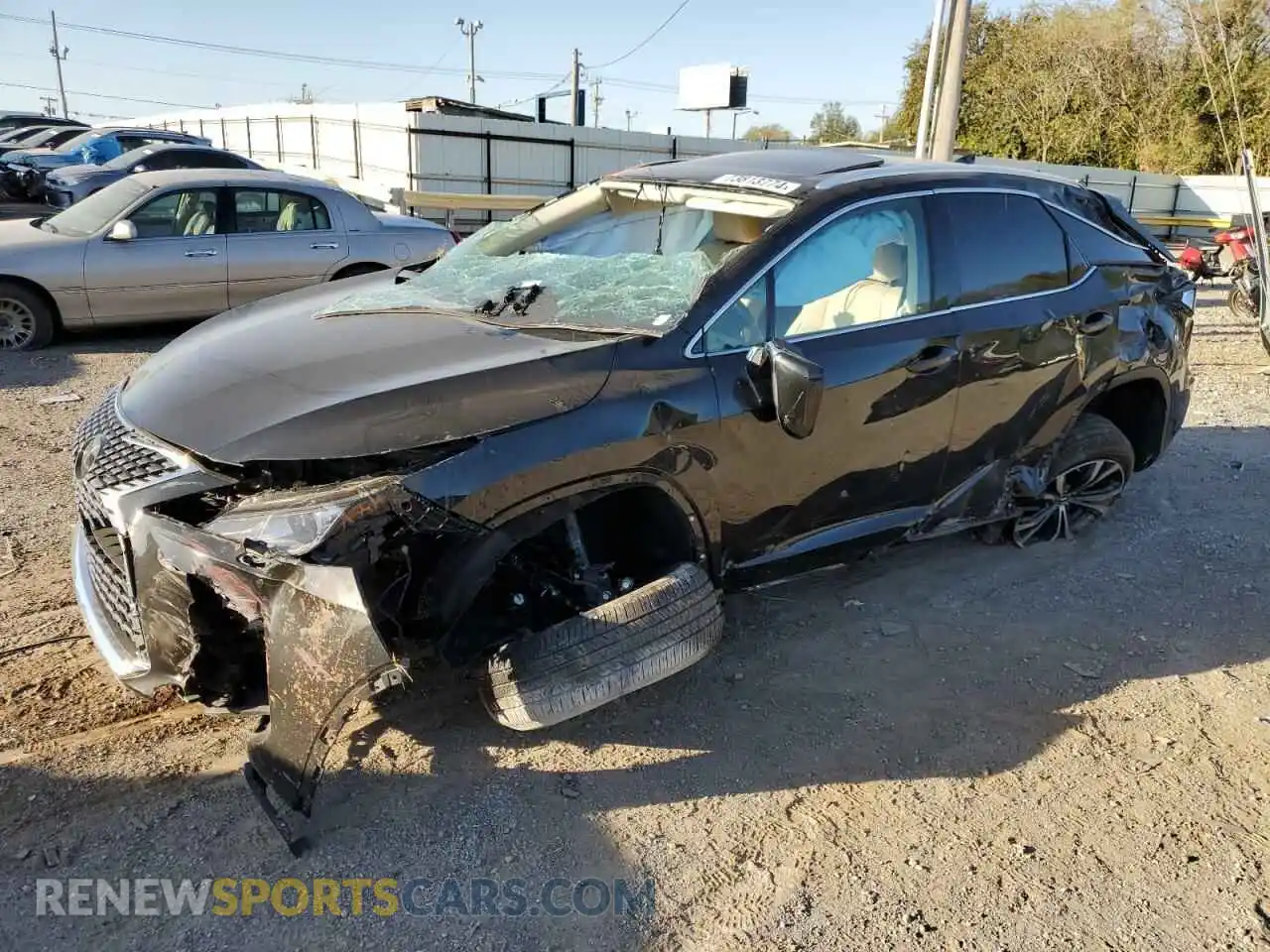 1 Photograph of a damaged car 2T2HZMDA2NC345722 LEXUS RX350 2022