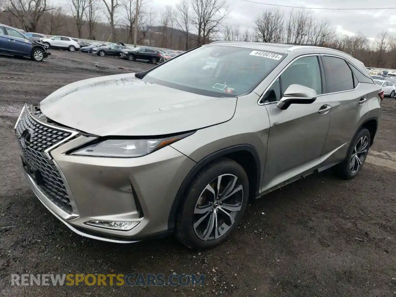 1 Photograph of a damaged car 2T2HZMDA3NC365123 LEXUS RX350 2022