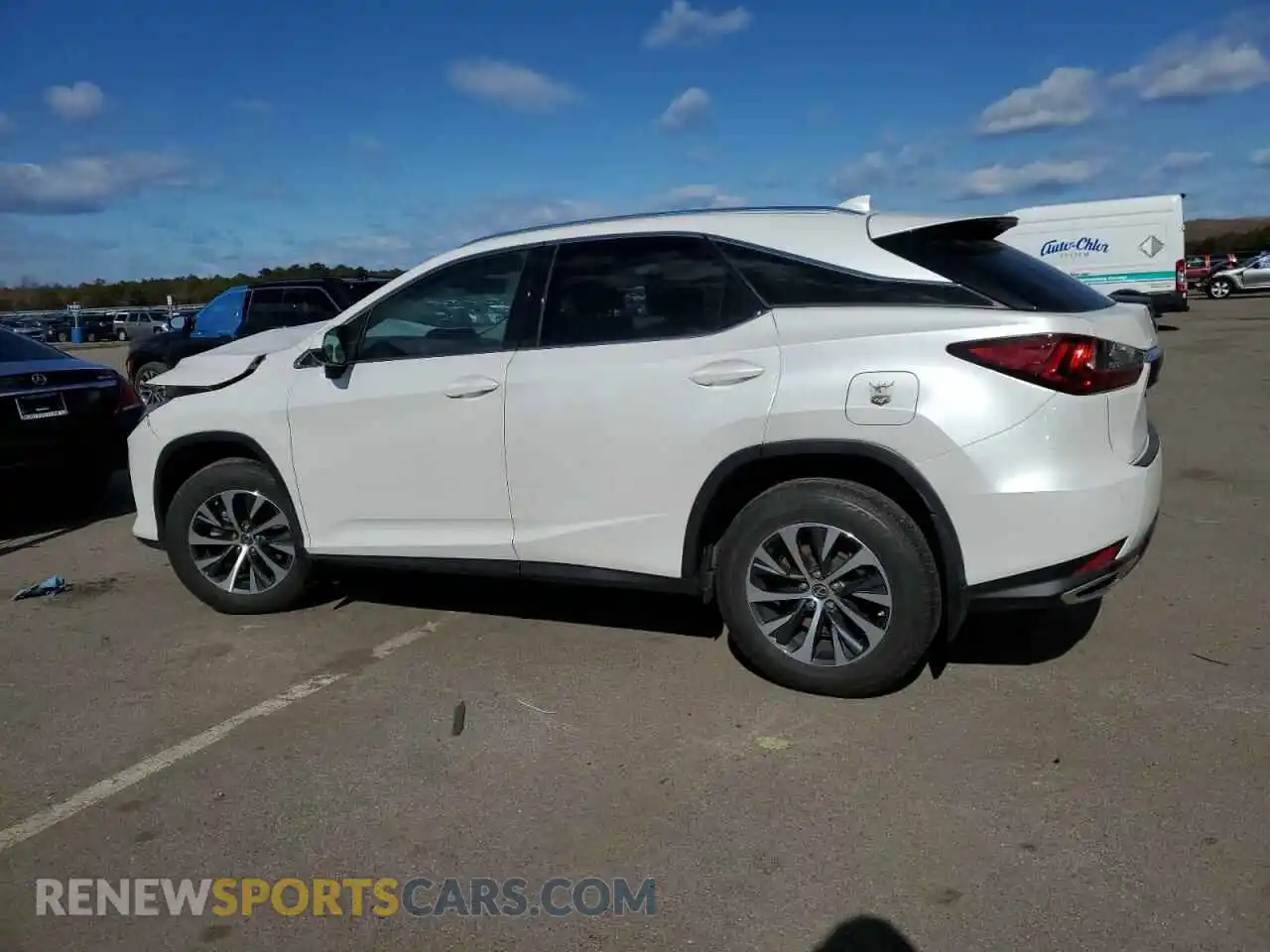 2 Photograph of a damaged car 2T2HZMDA4NC319008 LEXUS RX350 2022