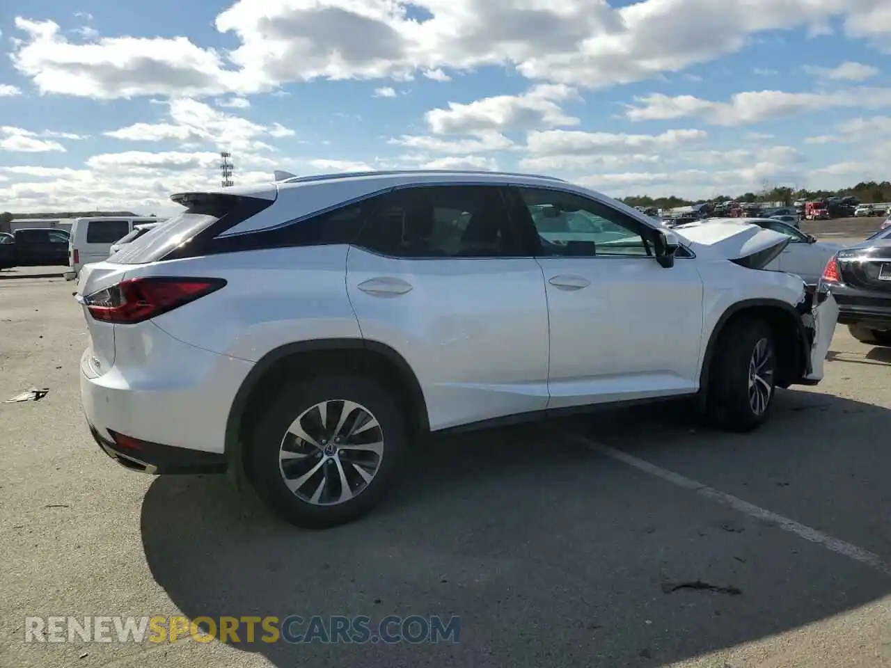 3 Photograph of a damaged car 2T2HZMDA4NC319008 LEXUS RX350 2022
