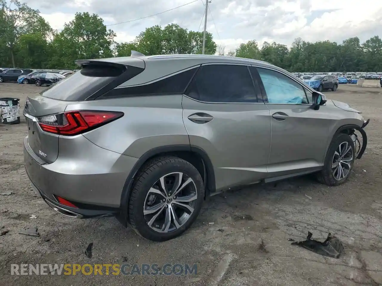 3 fotografías del automóvil dañado 2T2HZMDA4NC326539 LEXUS RX350 2022