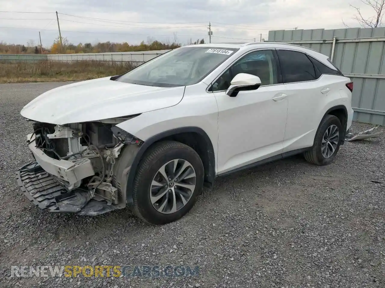 1 fotografías del automóvil dañado 2T2HZMDA4NC328033 LEXUS RX350 2022