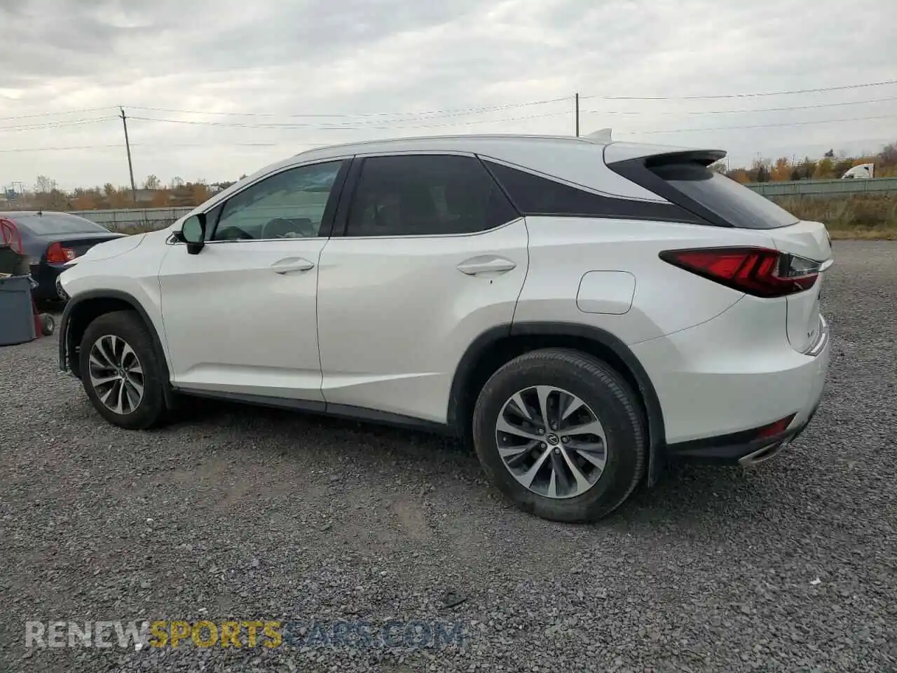 2 fotografías del automóvil dañado 2T2HZMDA4NC328033 LEXUS RX350 2022