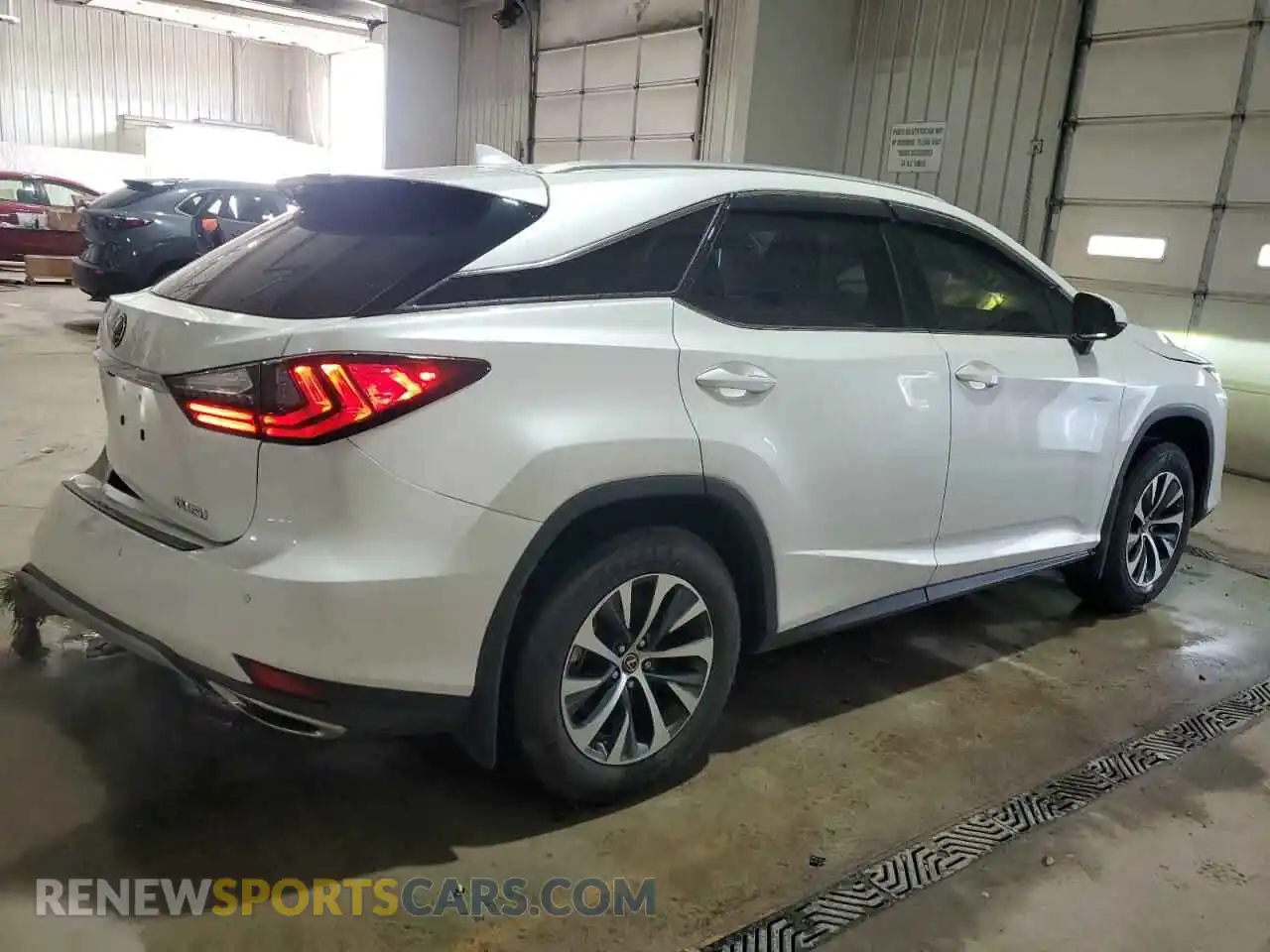 3 Photograph of a damaged car 2T2HZMDA4NC338142 LEXUS RX350 2022