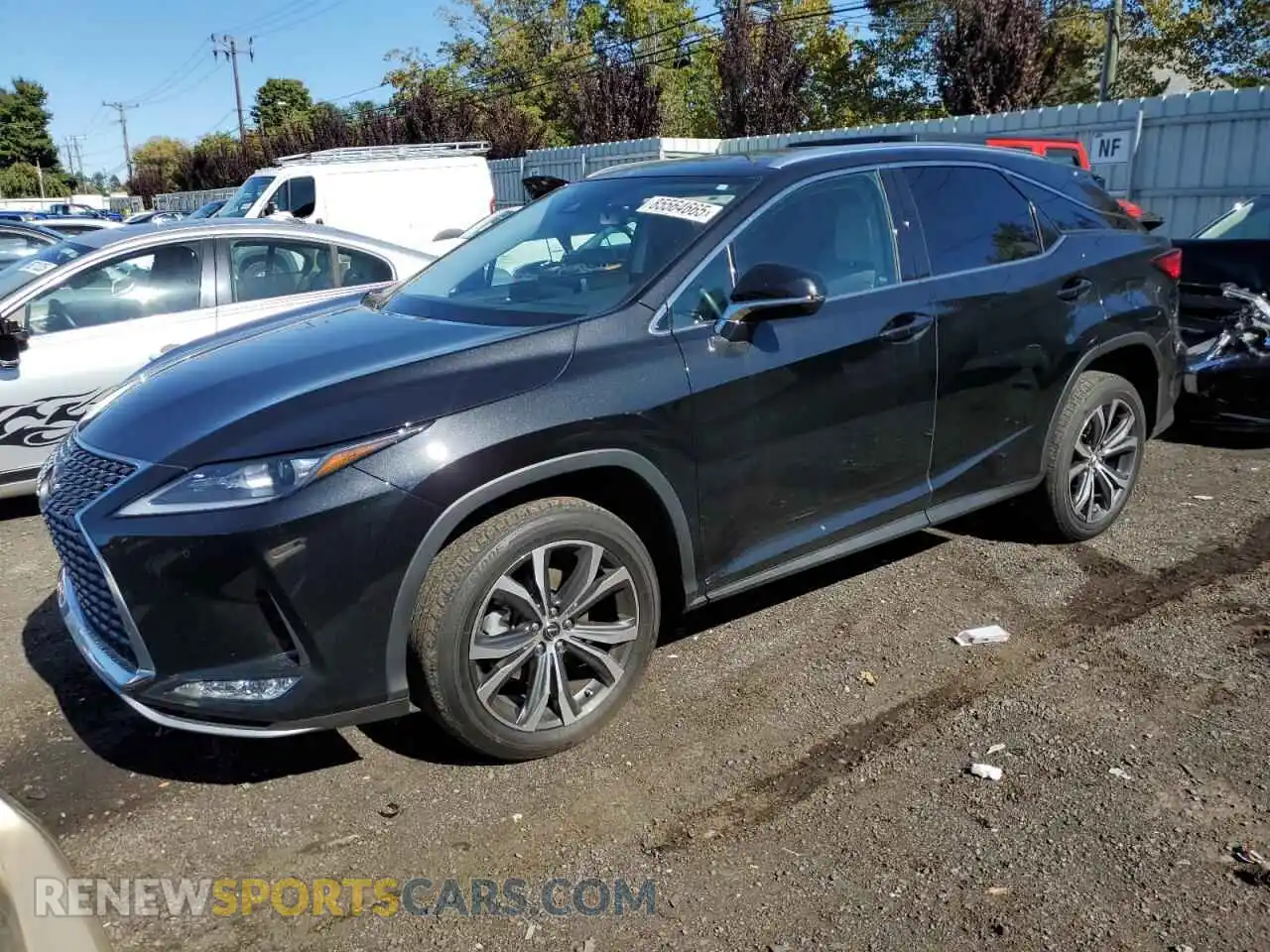 1 Photograph of a damaged car 2T2HZMDA4NC364630 LEXUS RX350 2022