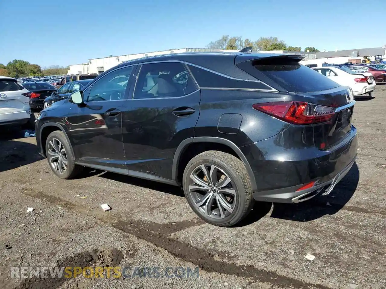 2 Photograph of a damaged car 2T2HZMDA4NC364630 LEXUS RX350 2022