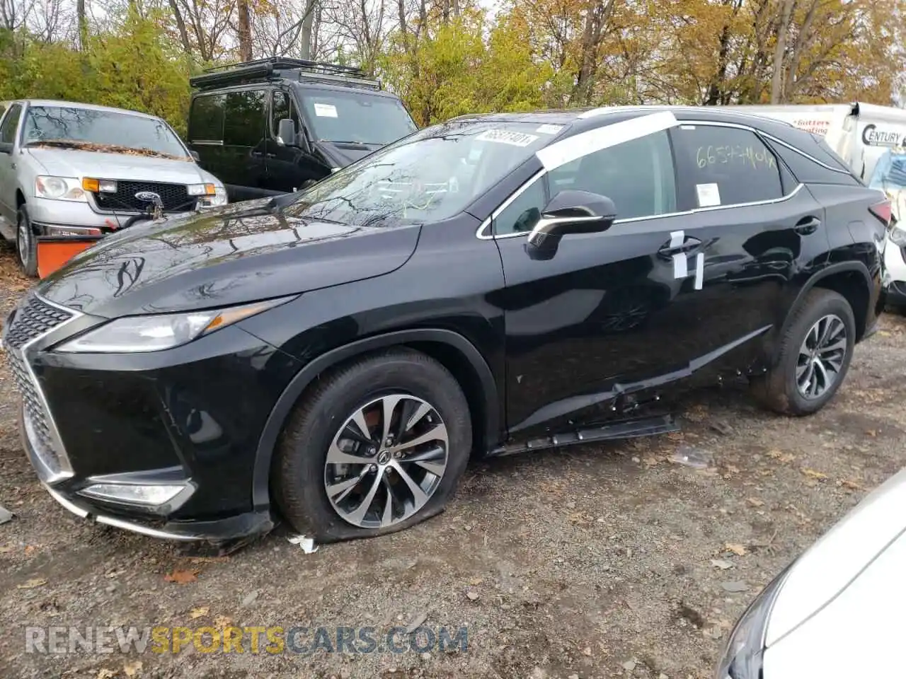 2 Photograph of a damaged car 2T2HZMDA5NC308972 LEXUS RX350 2022