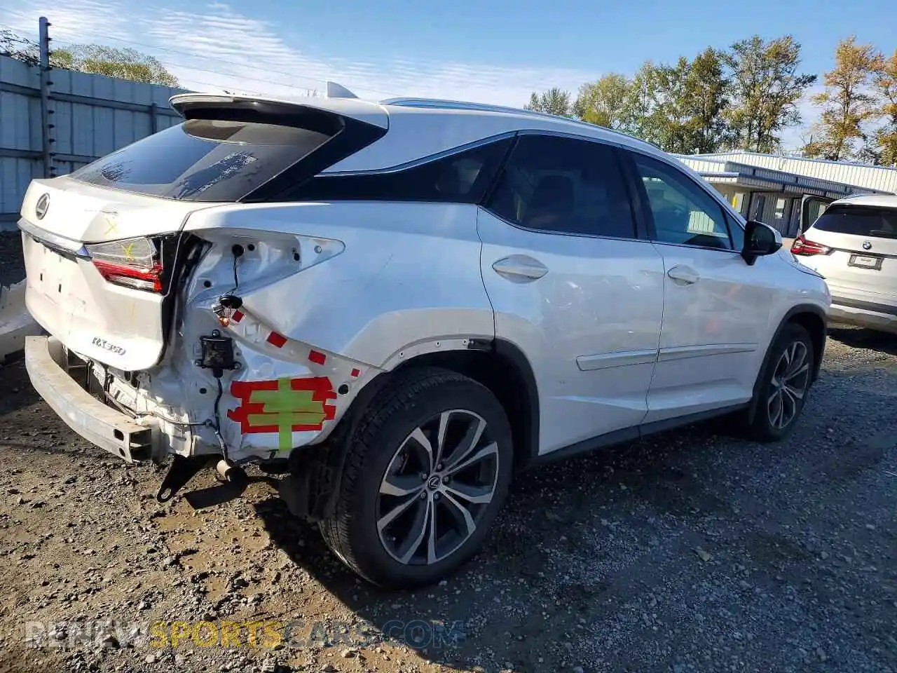 3 Photograph of a damaged car 2T2HZMDA5NC309362 LEXUS RX350 2022